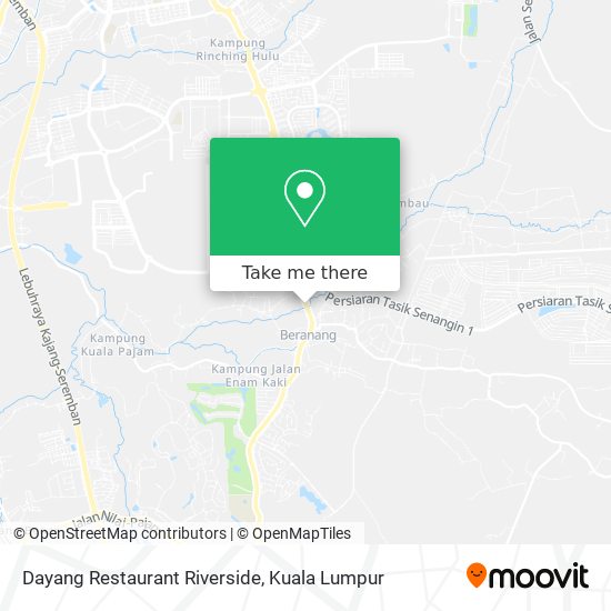 Dayang Restaurant Riverside map