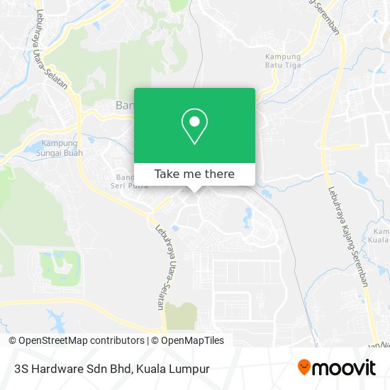 3S Hardware Sdn Bhd map