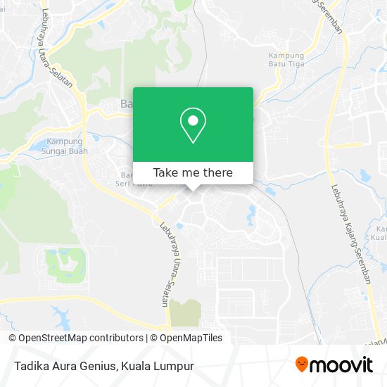 Tadika Aura Genius map
