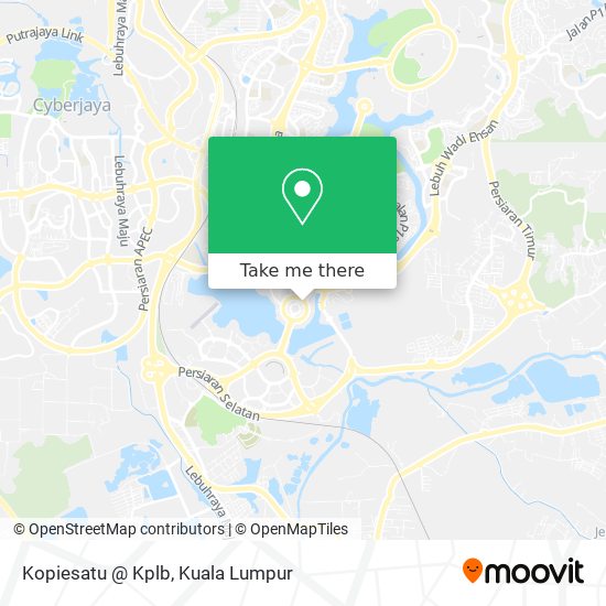 Kopiesatu @ Kplb map