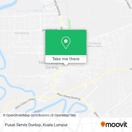 Peta Pusat Servis Dunlop