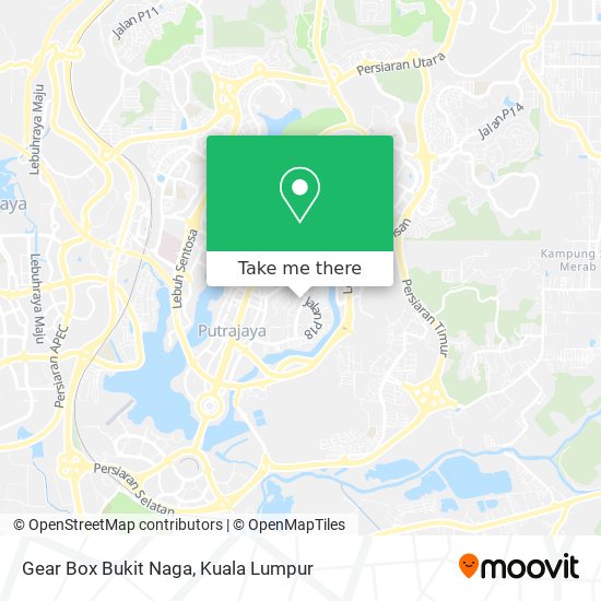 Gear Box Bukit Naga map