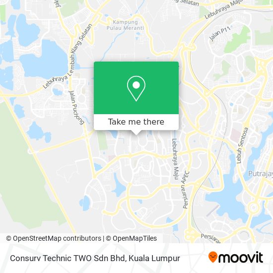 Peta Consurv Technic TWO Sdn Bhd