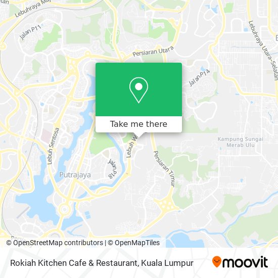 Rokiah Kitchen Cafe & Restaurant map