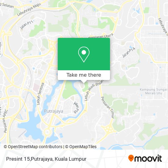 Peta Presint 15,Putrajaya