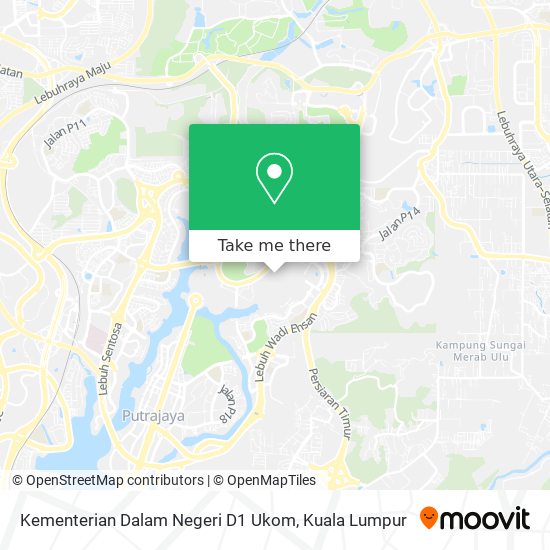 Peta Kementerian Dalam Negeri D1 Ukom