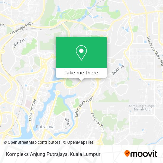Kompleks Anjung Putrajaya map