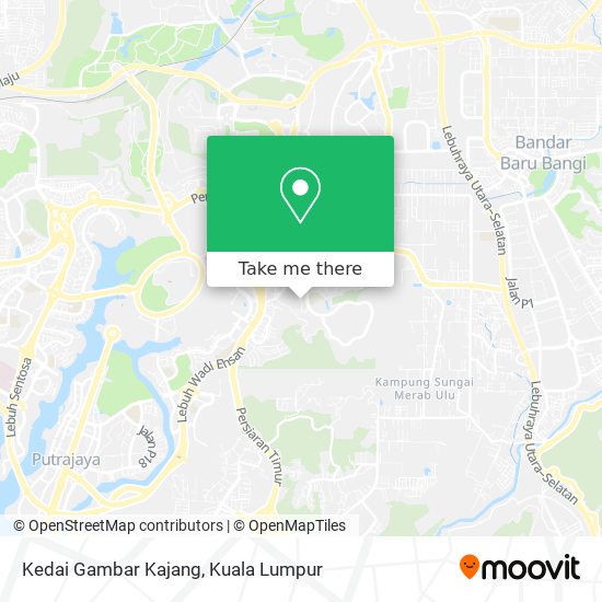 Peta Kedai Gambar Kajang