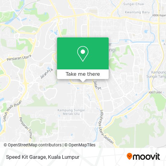 Speed Kit Garage map