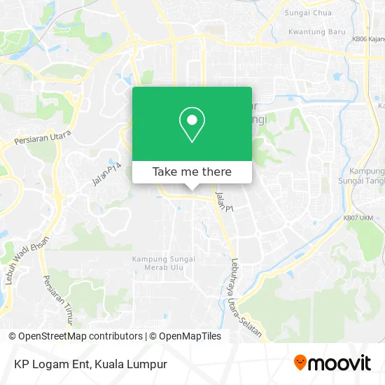 KP Logam Ent map