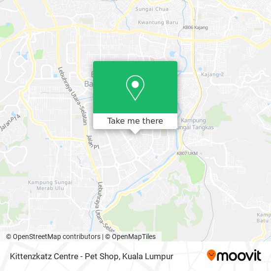 Kittenzkatz Centre - Pet Shop map