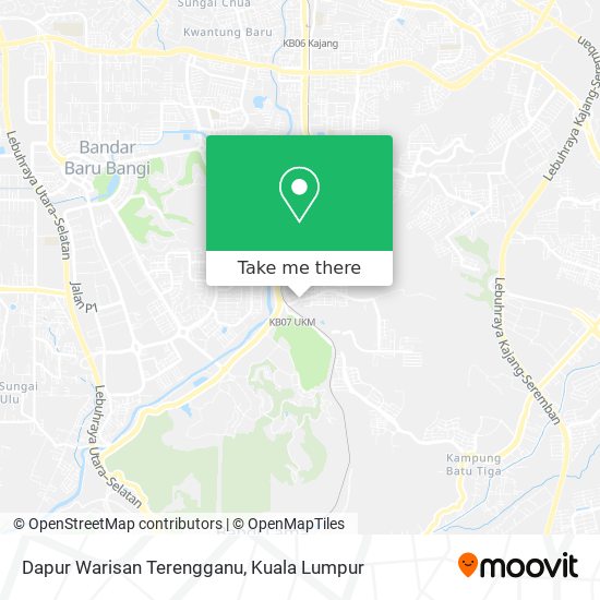 Dapur Warisan Terengganu map