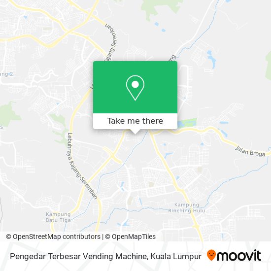 Pengedar Terbesar Vending Machine map