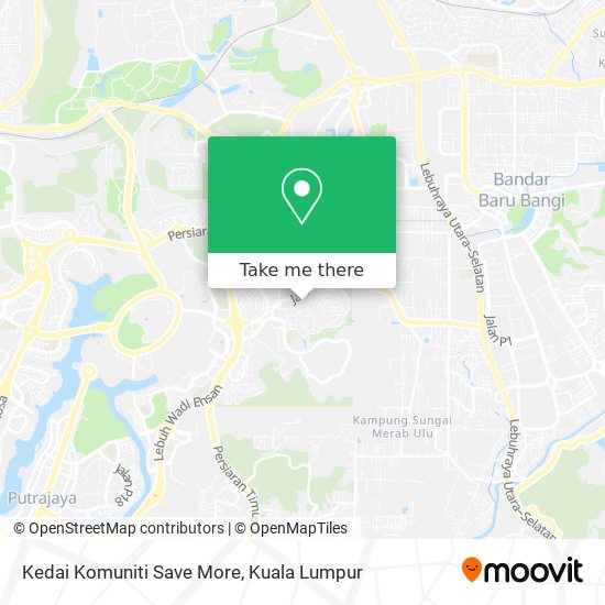 Kedai Komuniti Save More map