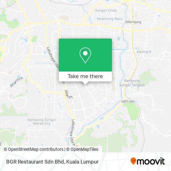 BGR Restaurant Sdn Bhd map