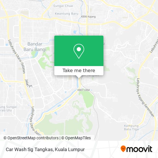 Car Wash Sg Tangkas map