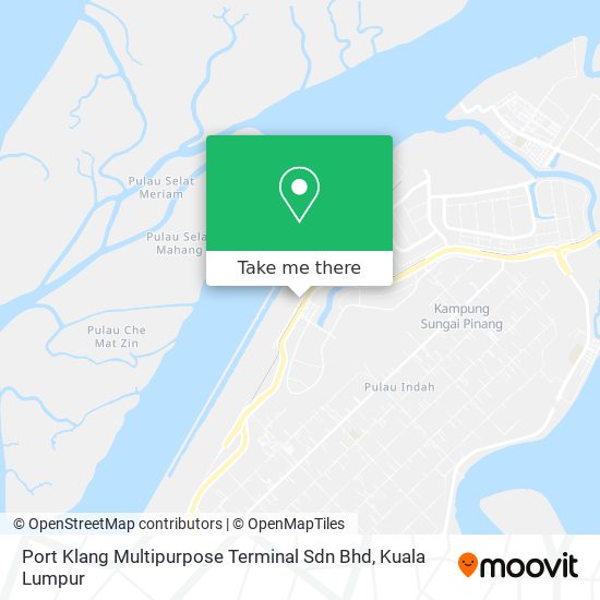 Port Klang Multipurpose Terminal Sdn Bhd map