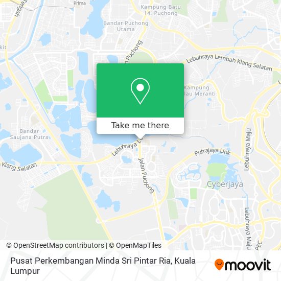 Pusat Perkembangan Minda Sri Pintar Ria map