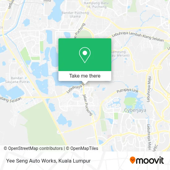 Yee Seng Auto Works map