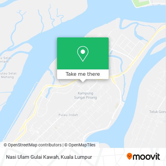 Nasi Ulam Gulai Kawah map