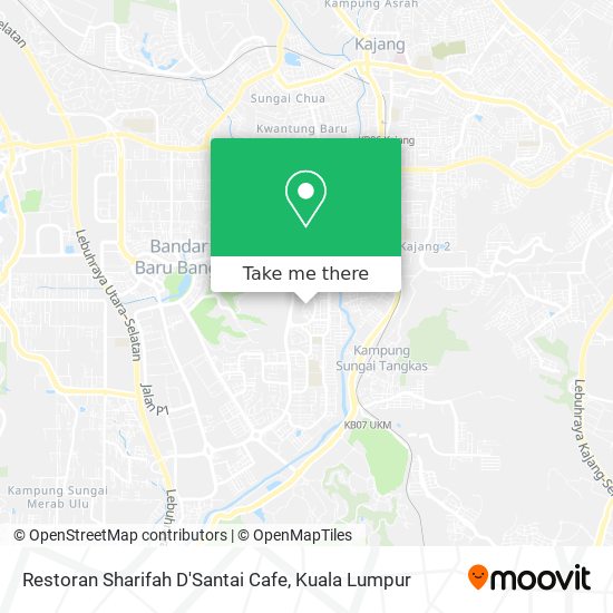 Peta Restoran Sharifah D'Santai Cafe