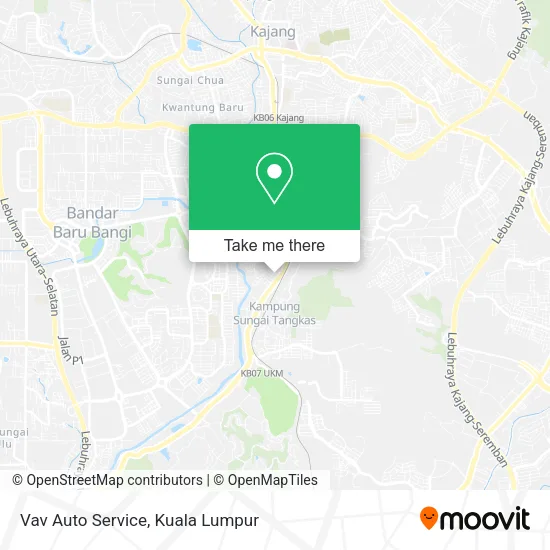 Vav Auto Service map