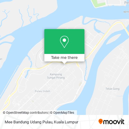 Mee Bandung Udang Pulau map