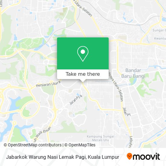 Jabarkok Warung Nasi Lemak Pagi map