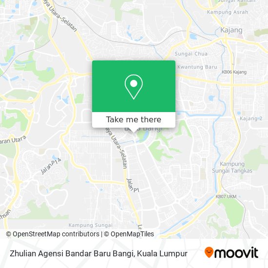 Peta Zhulian Agensi Bandar Baru Bangi