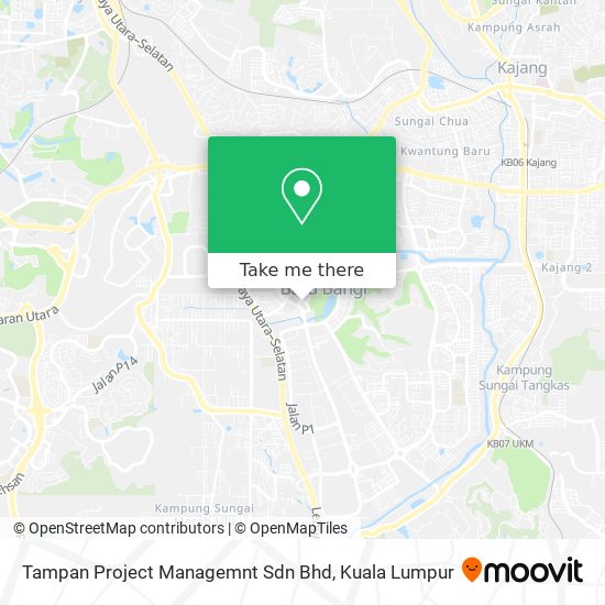 Tampan Project Managemnt Sdn Bhd map