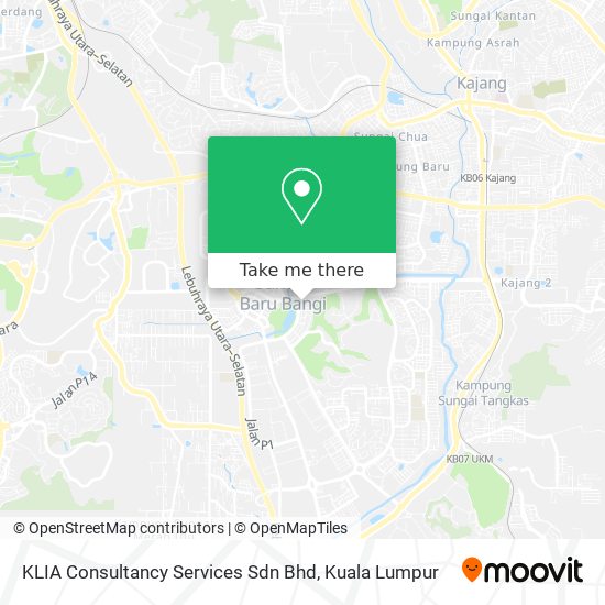 Peta KLIA Consultancy Services Sdn Bhd