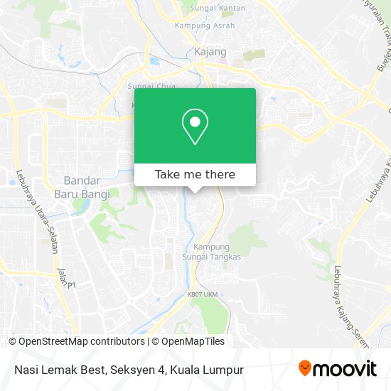 Nasi Lemak Best, Seksyen 4 map