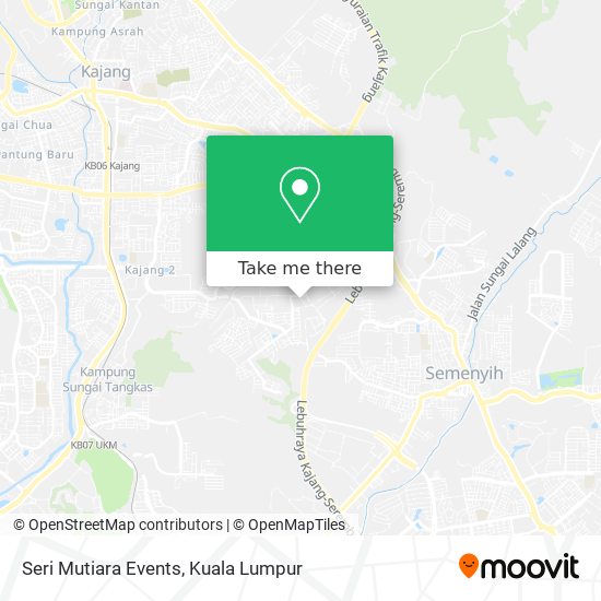 Seri Mutiara Events map