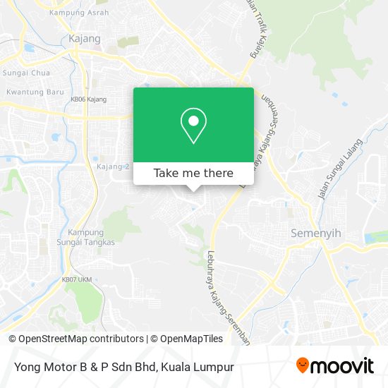 Yong Motor B & P Sdn Bhd map