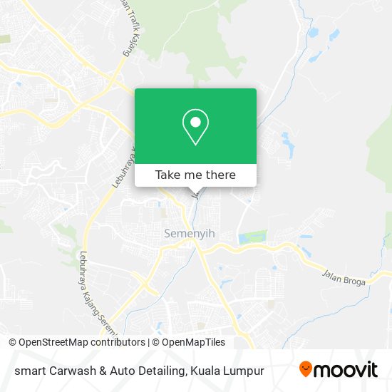 smart Carwash & Auto Detailing map