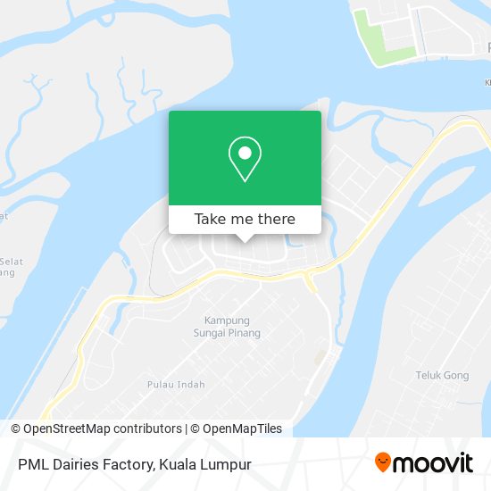 PML Dairies Factory map
