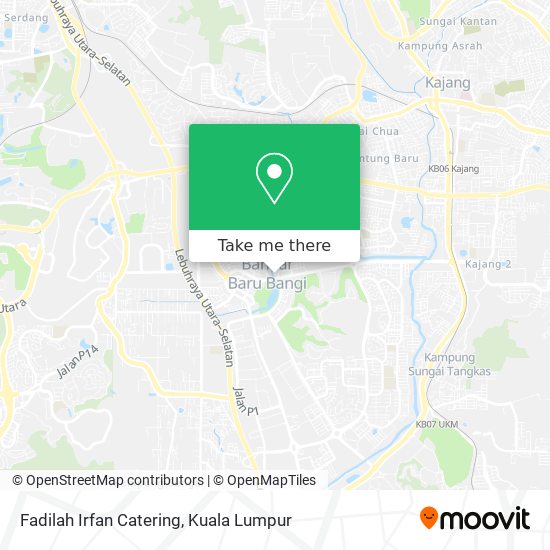 Fadilah Irfan Catering map