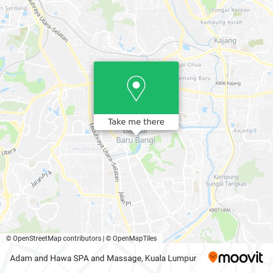 Adam and Hawa SPA and Massage map