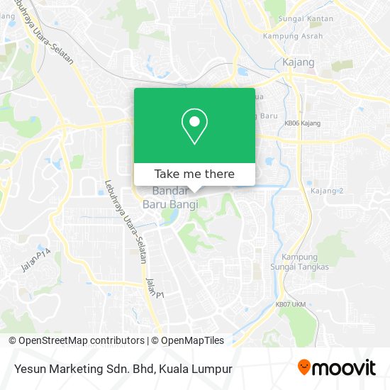 Yesun Marketing Sdn. Bhd map