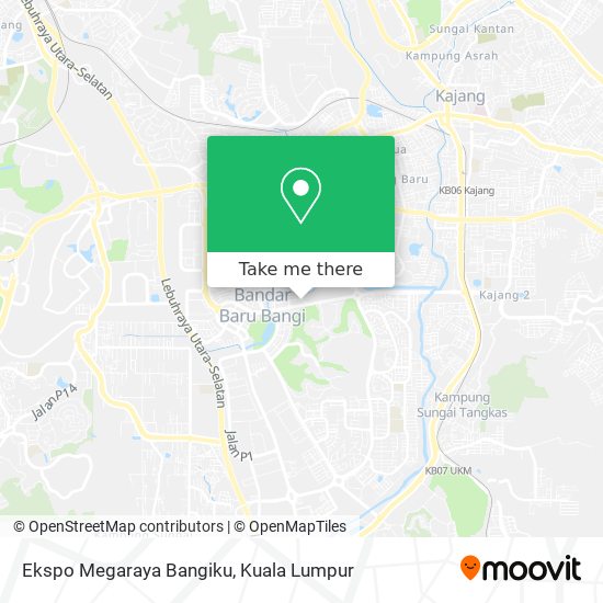 Ekspo Megaraya Bangiku map