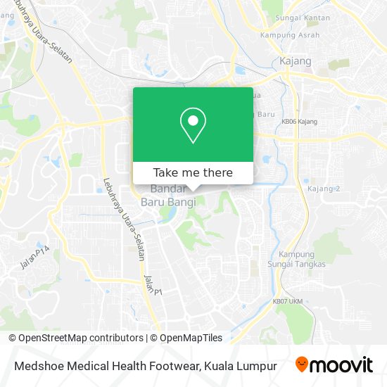 Medshoe Medical Health Footwear map