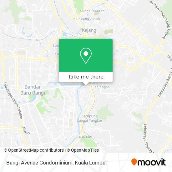 Bangi Avenue Condominium map