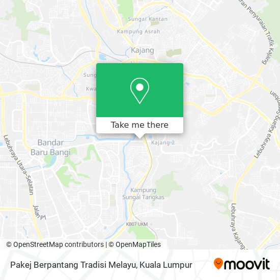 Pakej Berpantang Tradisi Melayu map