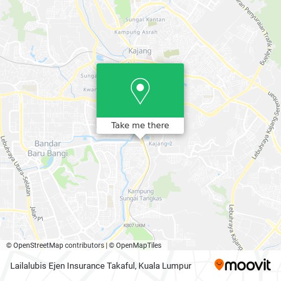 Lailalubis Ejen Insurance Takaful map