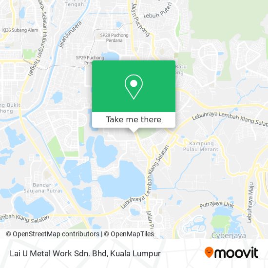 Lai U Metal Work Sdn. Bhd map