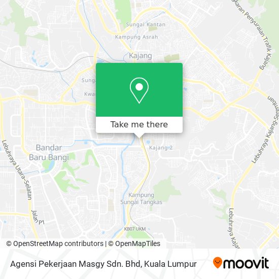 Agensi Pekerjaan Masgy Sdn. Bhd map