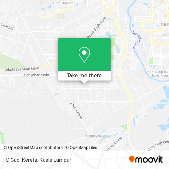 D'Cuci Kereta map