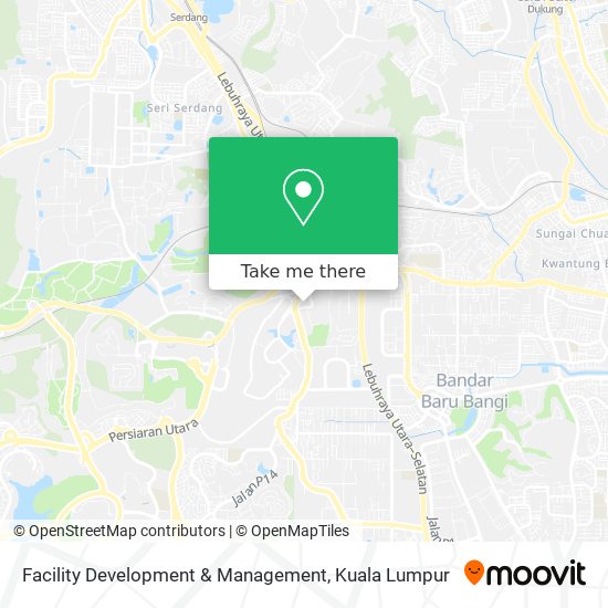 Facility Development & Management map