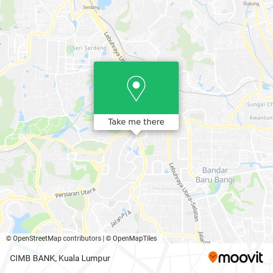 CIMB BANK map