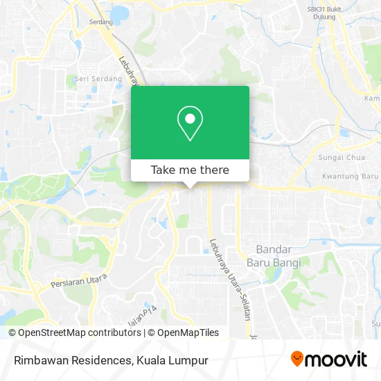 Rimbawan Residences map